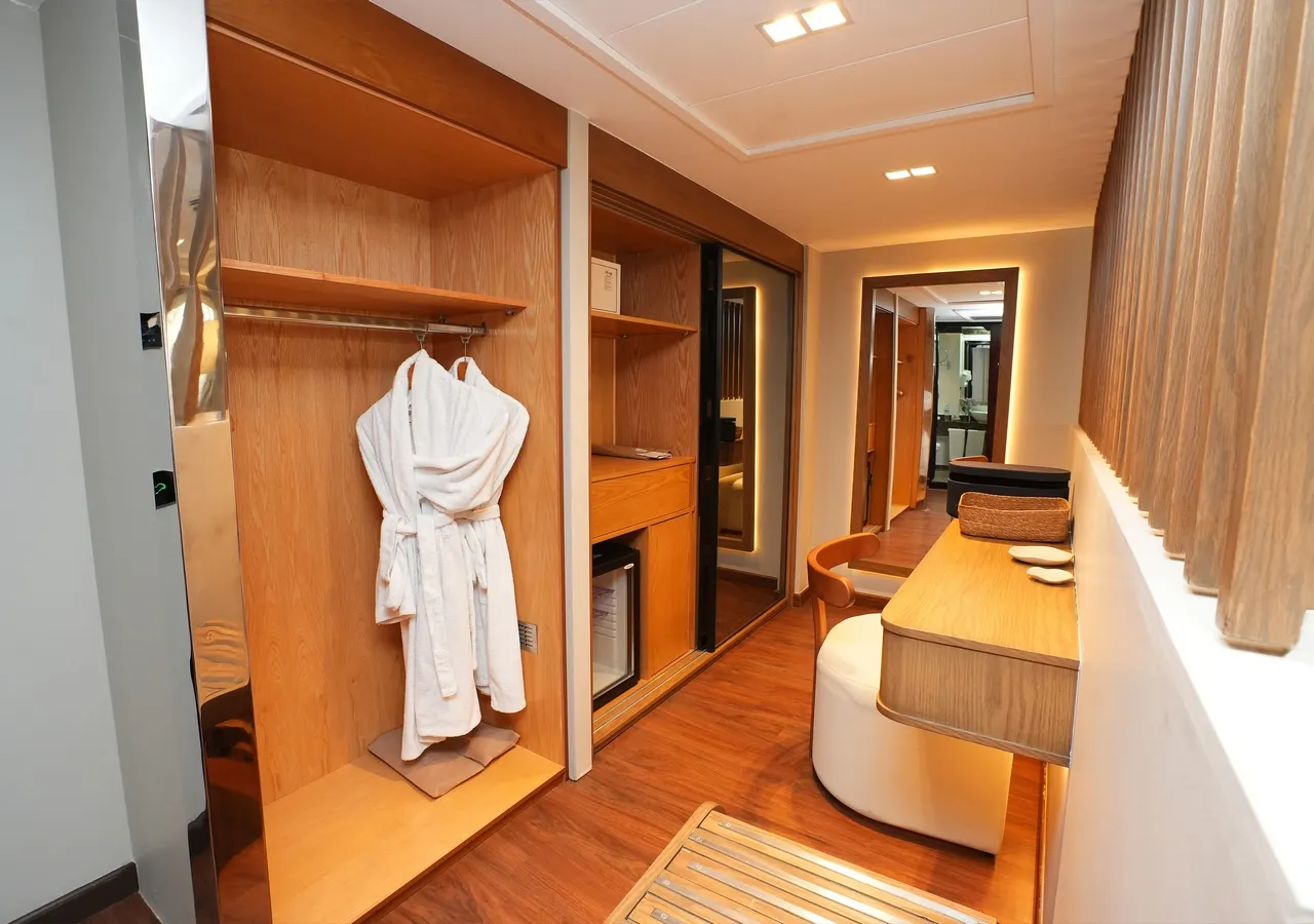 Cabin aboard the Farah Nile Cruise Nile cruise